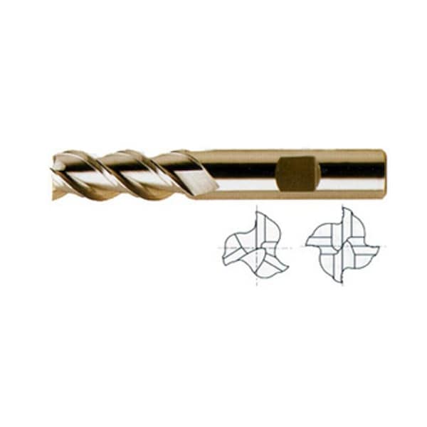 Yg-1 Tool 4 Flute Regular Length Center Cut 45 Deg Helix Asp-30 34540 - main